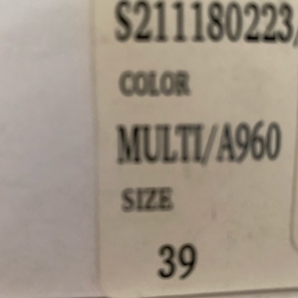 Alice and Olivia multi color snake print heels - Picture 2 of 8